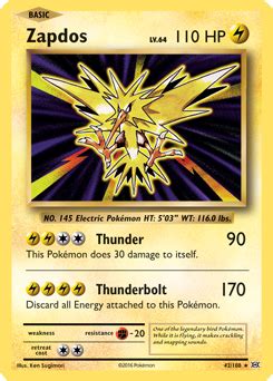  Zapdos: 燃える闘志と電撃の戦略！