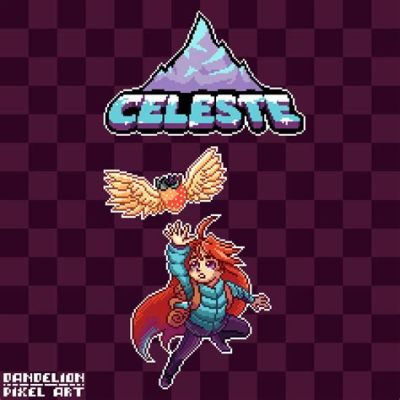  Celeste： pixel art で描かれる登頂への挑戦！